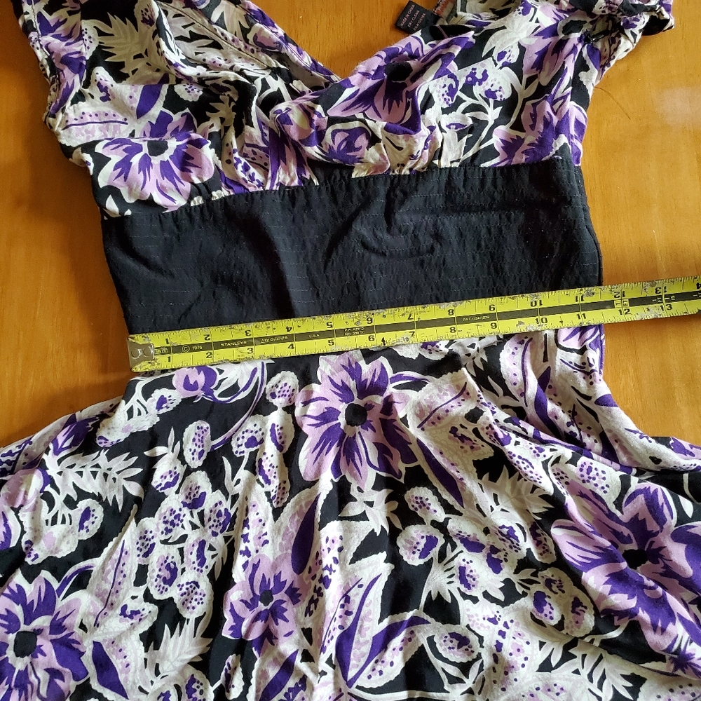 Purple floral Alison - Picture 3 of 4